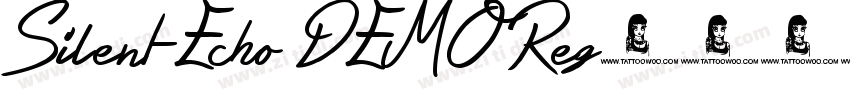 Silent Echo DEMO Reg字体转换